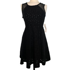 Lumiere Black Cocktail Dress Size Large Sleeveless Women's Dress